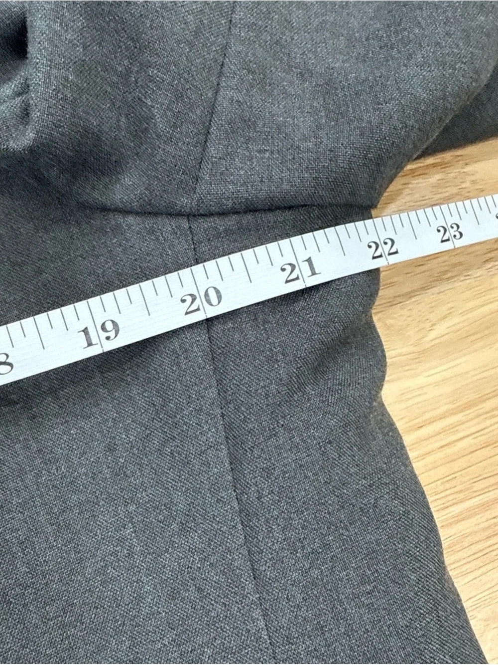 Haggar Mens 42S Grey Blazer Sport Coat 2 Button Suit Jacket MADE IN USA